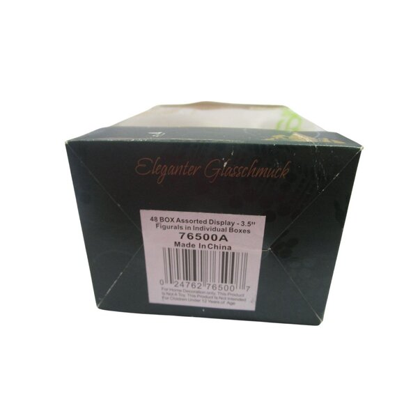 Krebs Glass Santa Ornament 3.5" Christmas Ornament New In Box - Picture 4 of 9